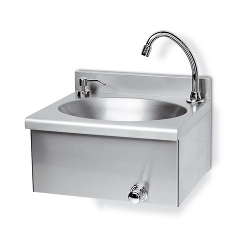 Lavamani acciaio inox con - lavamani,