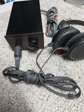 Stax SR-34 Lambda Junior SRD-4 Electret Sistema di altoparlanti con cuffie SR-30