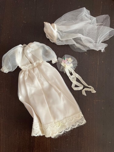 Barbie abito sposa anni 70 - barbie,