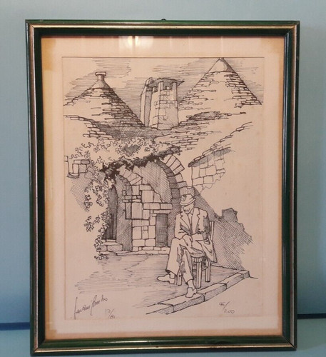 Quadro antico disegno - quadro,