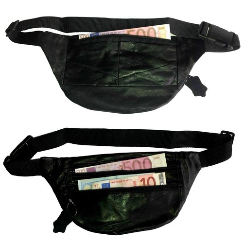 Bauchtasche moneybelt pelle - moneybelt, in