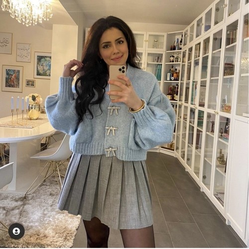Zara jewel fiocco - zara, cardigan