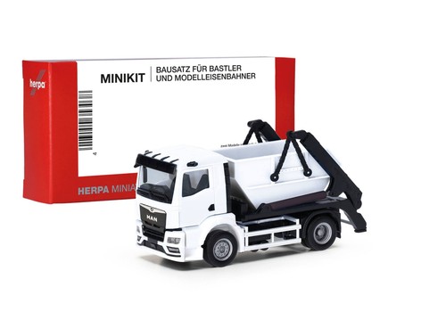 Herpa truck white - truck, color