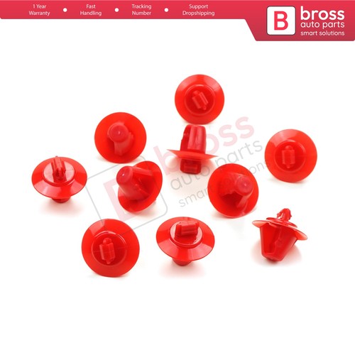 10x clip pannello specchio - pannello,