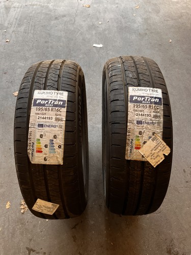Coppia gomme nuove 195 r16c - coppia,