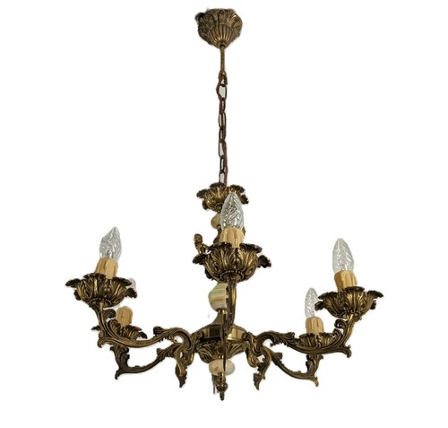 Lampadario luci bracci putti - 6,