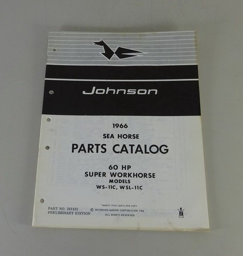 Catalogo parti omc - omc, johnson