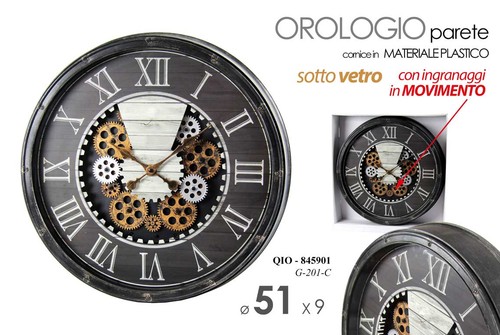 Orologio parete ingranaggi - orologio,