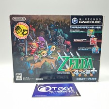 ZELDA FOUR SWORDS ADVENTURES BUNDLE- NINTENDO GAMECUBE - NTSC JAP COMPLETO