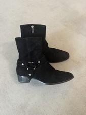 Saint Laurent Black Suede