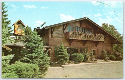 Cartolina epoca chalet - cartolina,