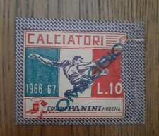 BUSTINA PANINI  CALCIATORI 1966/67  ORIGINALE PIENA SIGILLATA MOLTO RARA