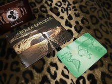 1 2002 ENG ROLEX BOOKLET LIBRETTO EXPLORER  I II  114270 16570 + CALENDAR 2003 B