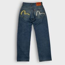 Vintage Evisu Jeans 30 Straight Fit Blue