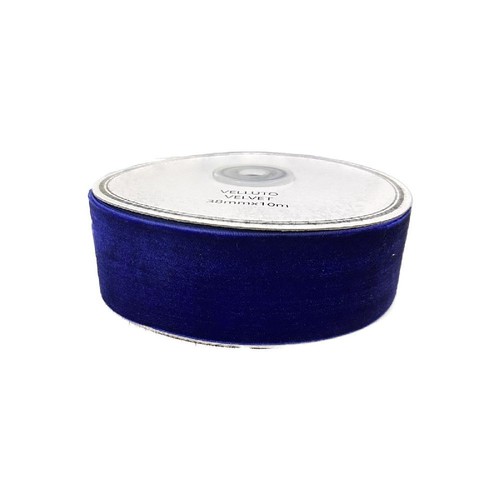 Nastro velvet velluto blu - nastro,