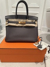 Hermès Birkin Bag 30 grigio