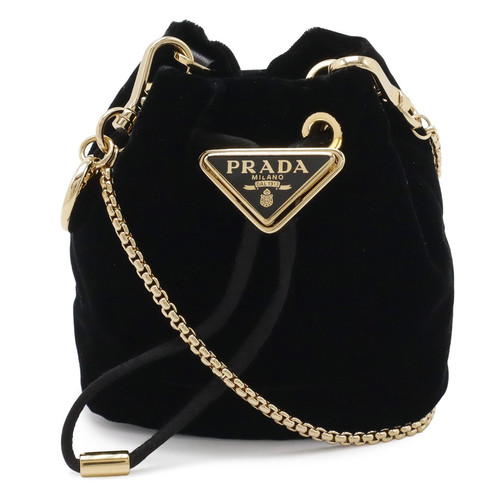 Mini pochette prada catena oro - pochette,