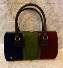 Borsa a tracolla Roberta di Camerino classica in pelle vintage