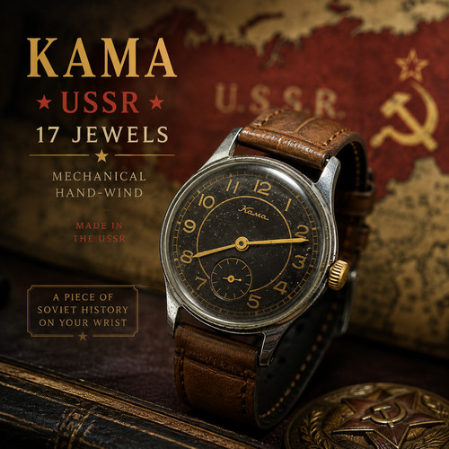 Orologio kama ussr vintage - orologio,