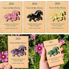 Ornamento cavallo acrilico