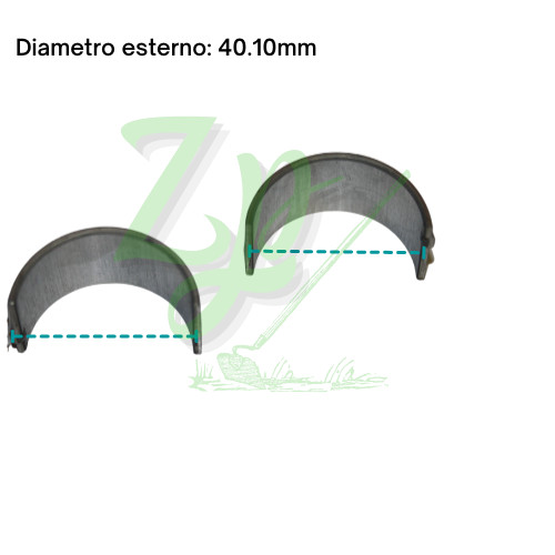Bronzine testa biella yanmar - testa,