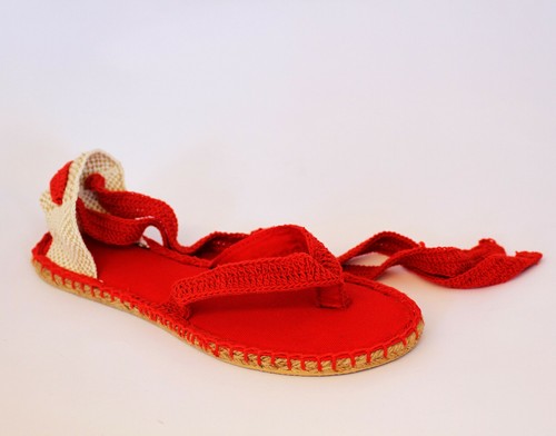 Espadrillas laccio caviglia