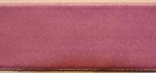 1M Nastro Di Velluto 24Mm Lilla Prodotto Tedesco Bordo Rigido
