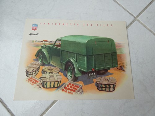 Simca camionnette 500 kilos - 500,