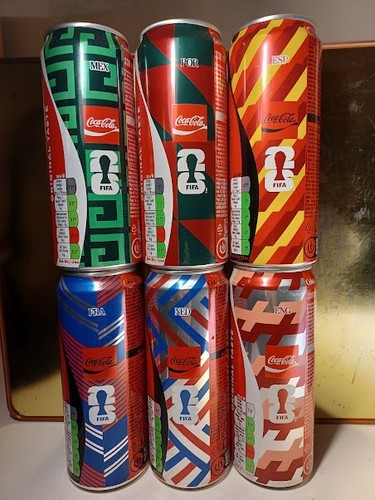 Lattine coca cola mondiali - lattine,