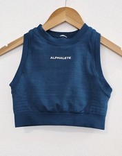 Alphalete ozone crop bra - alphalete,