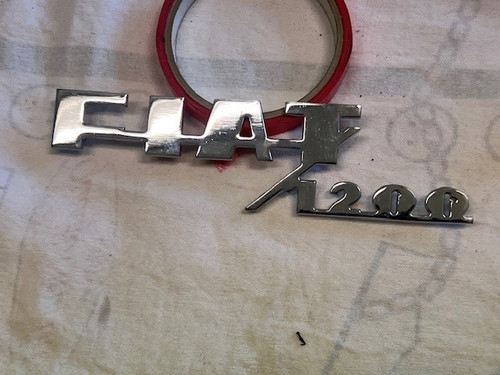 Scritta fiat 1200 - 1200,