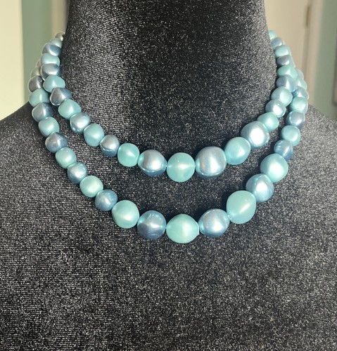 Collana vintage doppio filo