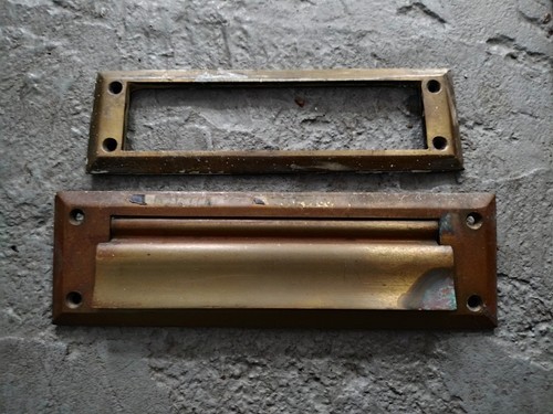 Antica cassetta postale corbin - cassetta,