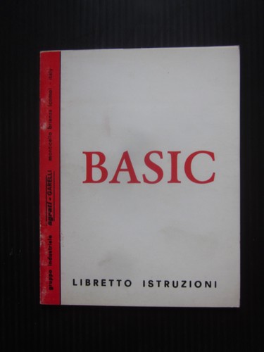 Garelli basic libretto - basic,