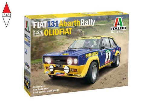 Italeri fiat 131 - 1/24,