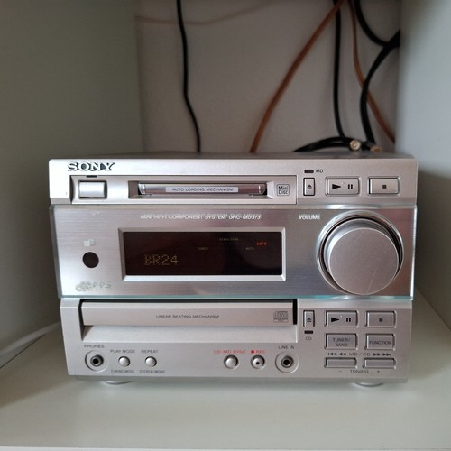 Sony mini hifi minidisc - sony, cd