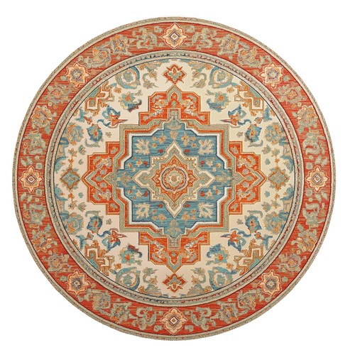 Tappeto rotondo lavabile - , 4