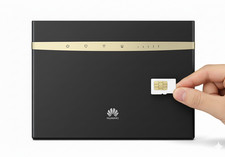 Huawei B525s-23a LTE modem router 4G+ con slot sim Cat6 RJ11 WiFi VPN ddns lan