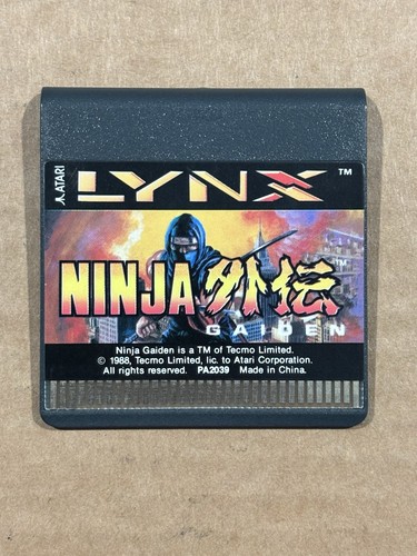 Ninja gaiden atari lynx - gaiden,