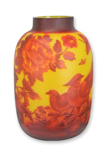 Vaso vetro galle - vaso,