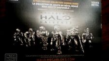 HALO MEGA BLOKS CARTOLINA METAL SERIES