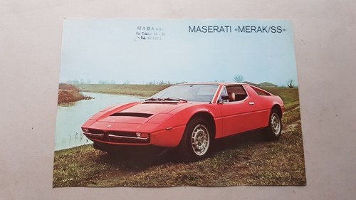 Maserati merak 1976 - maserati, ss