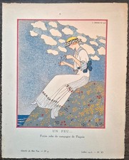 George BARBIER Robe de PAQUIN