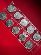 lotto 20 monete Italia 500 lire Argento 835/1000 11 grammi