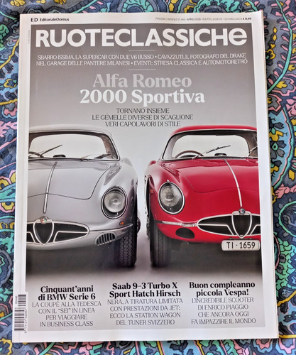 Alfa romeo 2000 sportiva fiat - romeo,