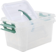 6 Quart Clear Plastic