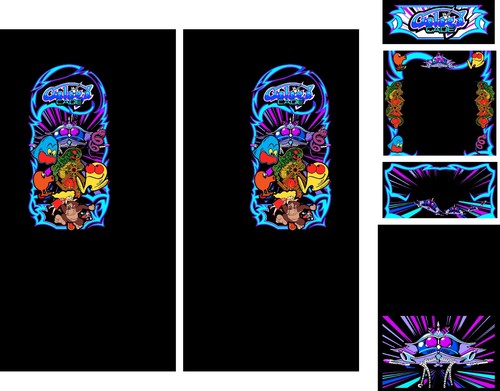 Multicade galaga arcade side - multicade,
