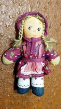 Bambola di Pezza Tipo Holly Hobbie Dondoline Ceppiratti 9 cm