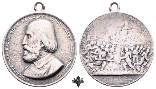 Medaglia garibaldi 1909 - medaglia,