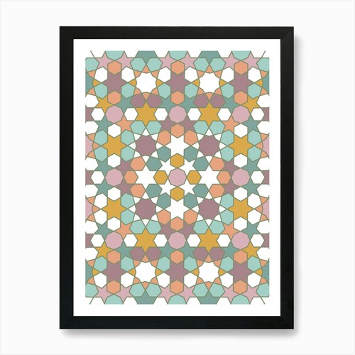 Stampa artistica modello arabo